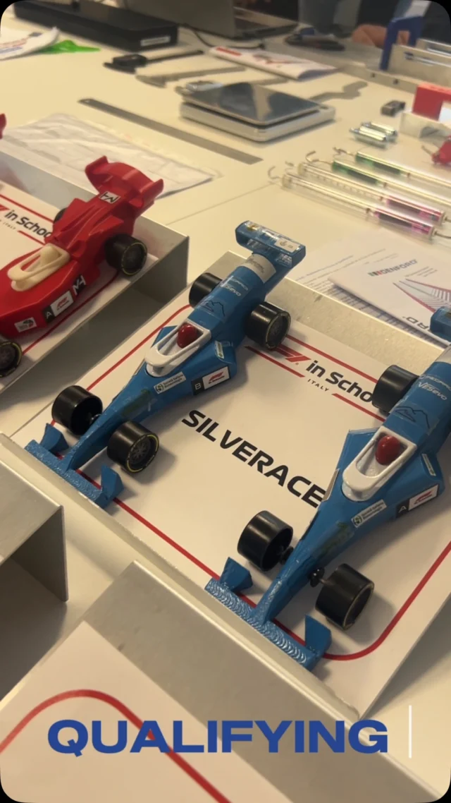 💙🏁ITS PRIME - TUSCANY🏁💙

🏎️SilveRace has finally overcome qualifying!

🔥We were evaluated 3 times: race, scruteneering
and verbal presentation / portfolio.

🛞Being the only team from the south of Italy, we felt we were representing not only our beloved Naples, but the whole south! We were honoured to partecipate along the other teams.

🙏🏼We are very greatful for each and everyone of our sponsor, whose support and contribution make this happened! Thank you for choosing to believe in us!
SOON

🔜Great things are now coming, so STAY TUNED!
•
•
ph/vd: @iovinesanchezz 
#SilveRace #TeamWork #STEM #f1 #finschools #f1inschoolsitaly #SILVERACE #silverace #livefastraceinsilver #race